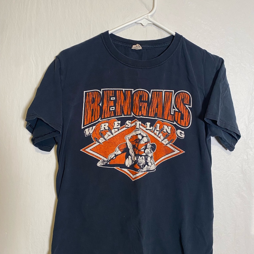 Vintage Black Bengals Wrestling Graphic Tee